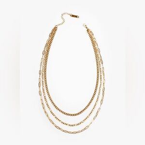 Marin Costello Gold Trilogy Necklace